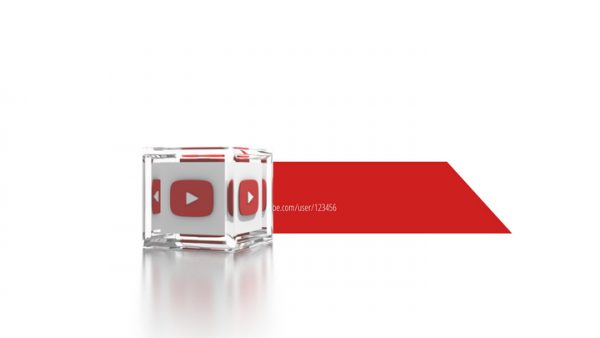 Social Icons Cube Youtube